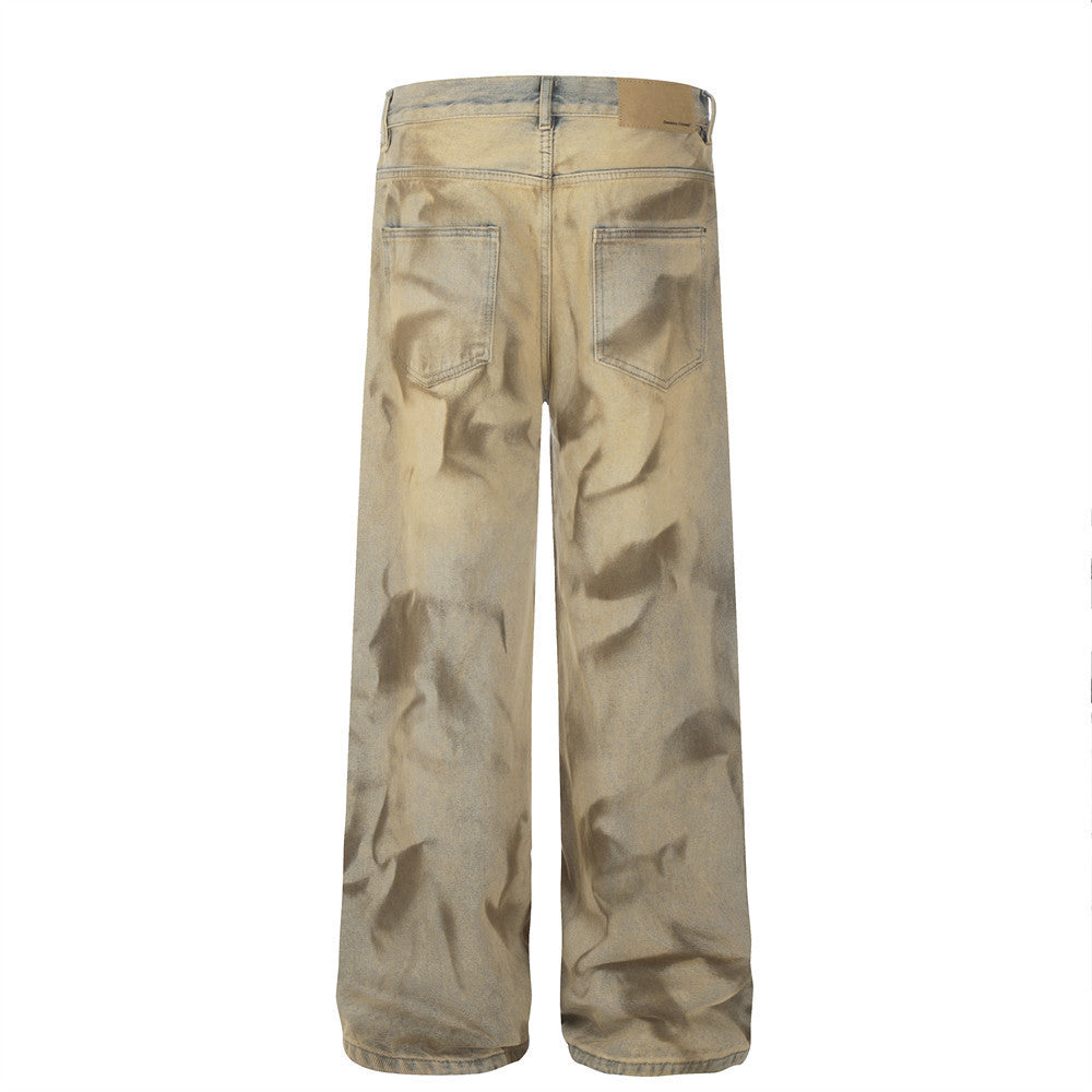 Men's TerraTone Mud-Dyed Straight Leg Jeans