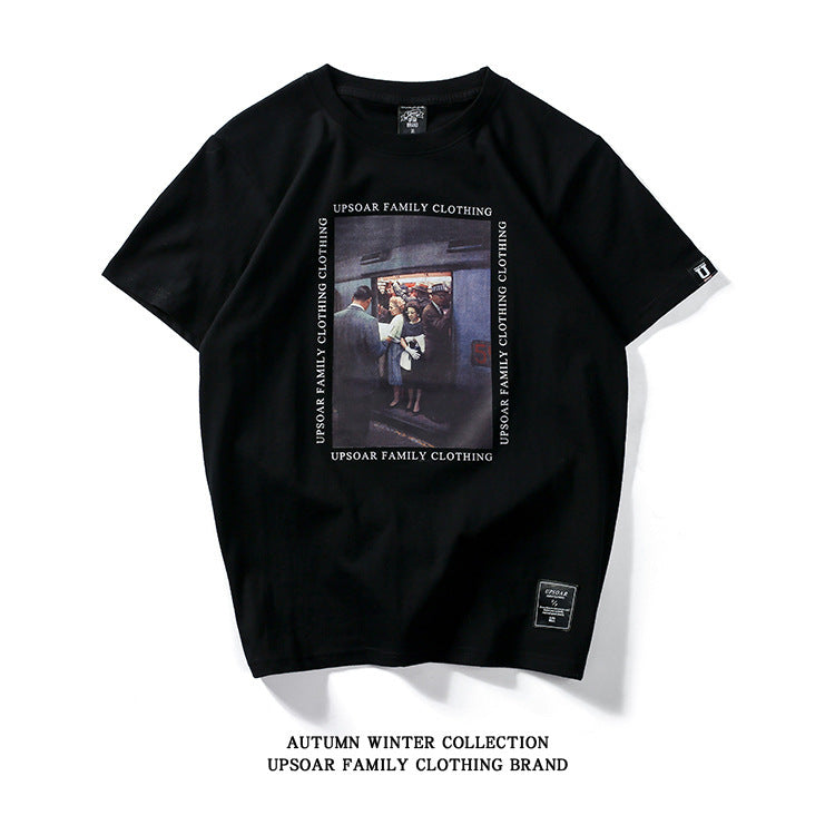 Men's Vintage Retro Aspect T
