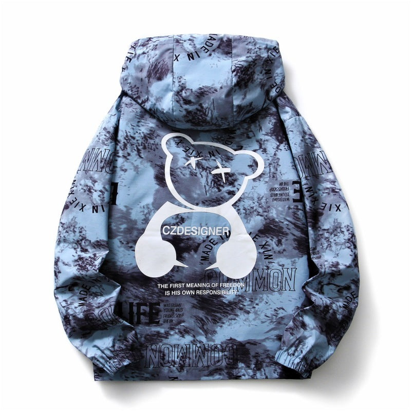 Men's Inked Bear Coat