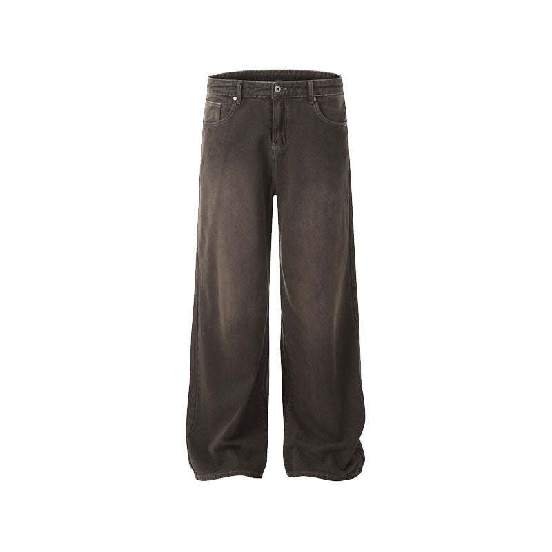 Men's Retro Dust Theory Wide-Leg Jeans