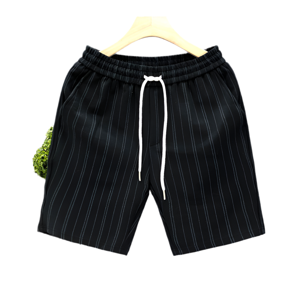 Men's Linen Ledger Pinstripe Shorts
