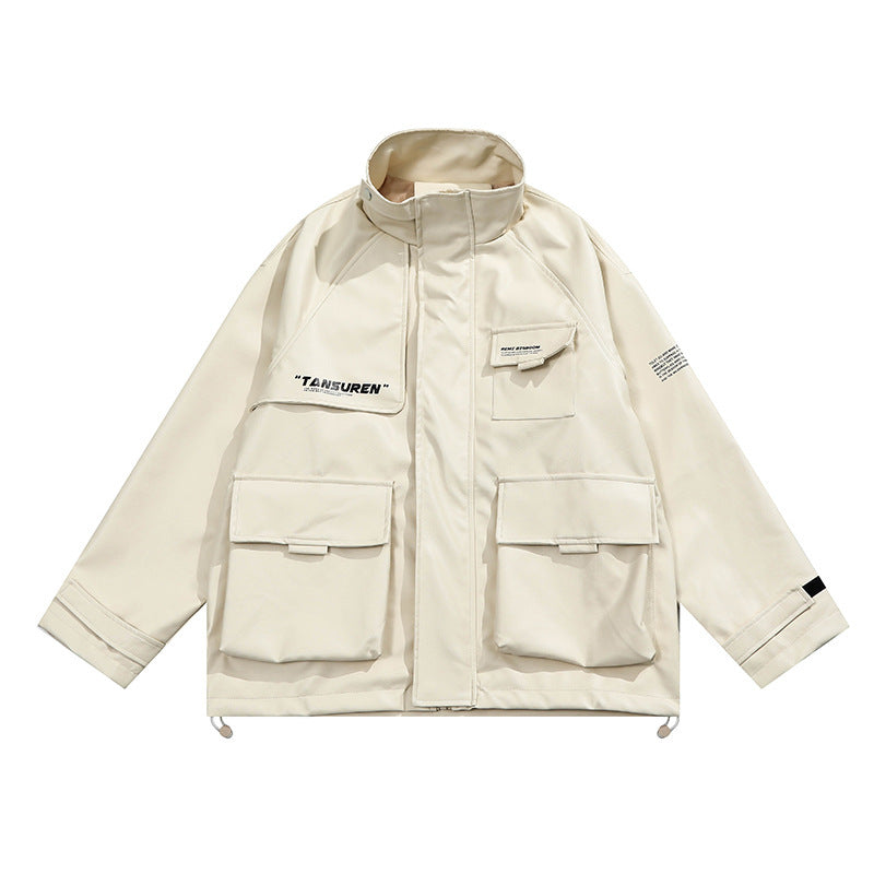 Men's Champagne Tactical Jacket