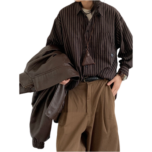Men's Ronin Casual Stripe Shirt