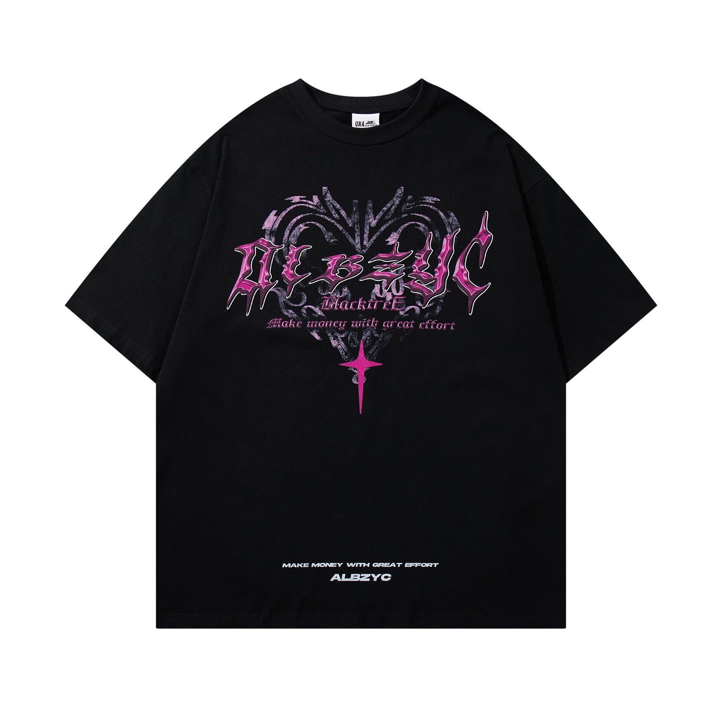 Men's Blackfire Script T