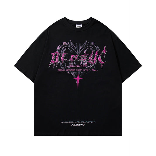 Men's Blackfire Script T