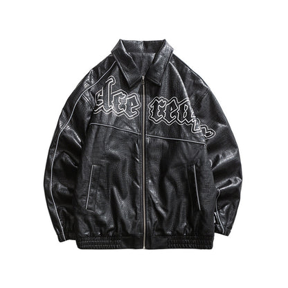Men's Venom Drip PU Jacket