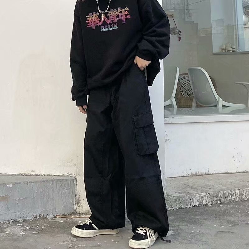 Men's Dual-Tone Spliced Cargo