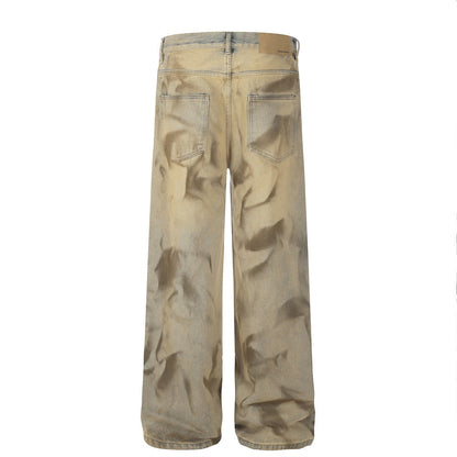 Men's TerraTone Mud-Dyed Straight Leg Jeans