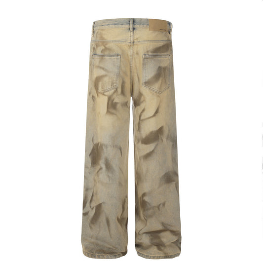 Men's TerraTone Mud-Dyed Straight Leg Jeans