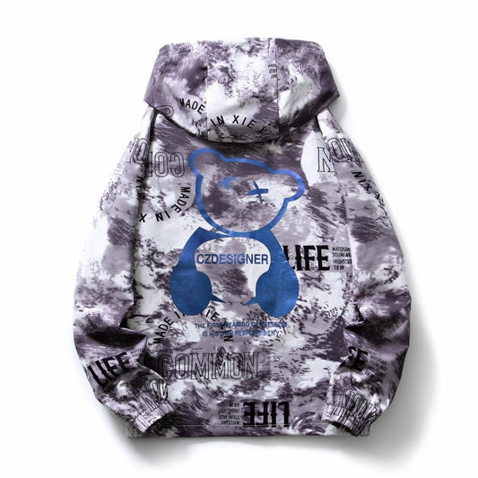 Men's Inked Bear Coat
