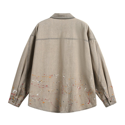 Men's Ink Splash Artisan Shirt