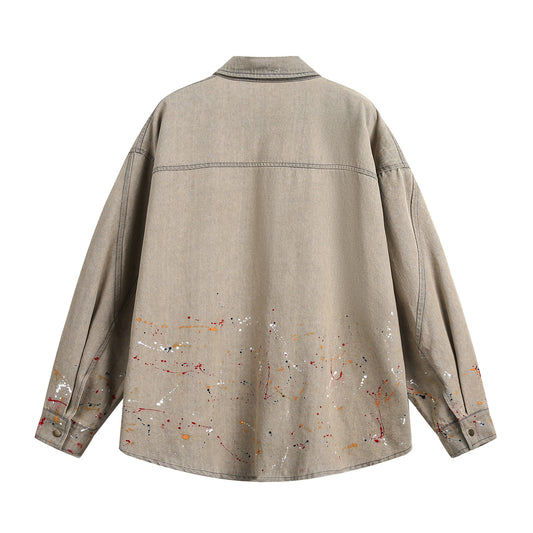 Men's Ink Splash Artisan Shirt