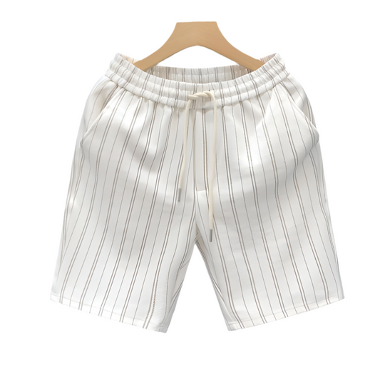 Men's Linen Ledger Pinstripe Shorts