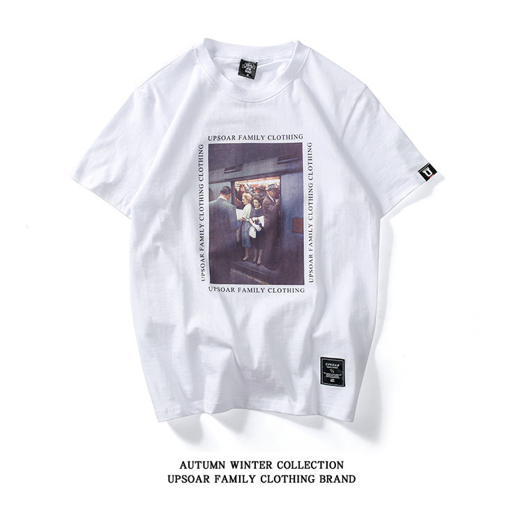 Men's Vintage Retro Aspect T