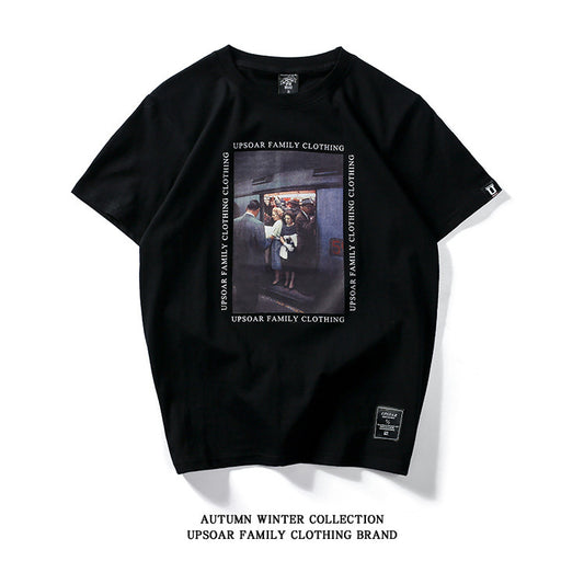 Men's Vintage Retro Aspect T