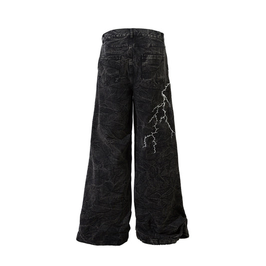 Men's VoltWave Wide-Leg Jeans