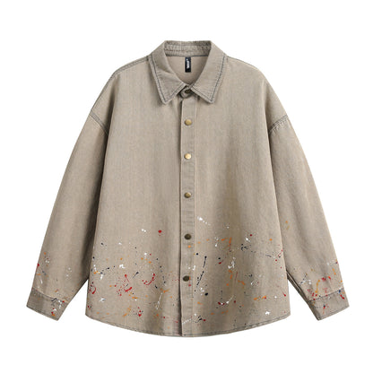 Men's Ink Splash Artisan Shirt