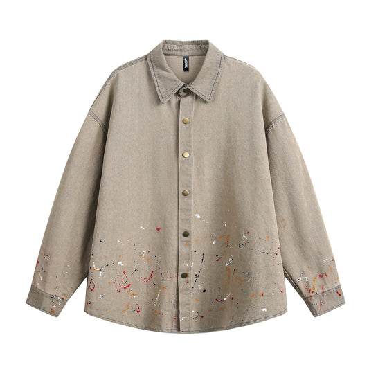 Men's Ink Splash Artisan Shirt