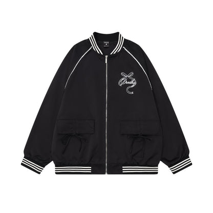 Men's Retro Butterfly Baseball Jacket