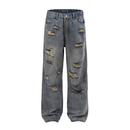 Men's Ripped Denim Jeans