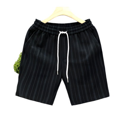 Men's Linen Ledger Pinstripe Shorts