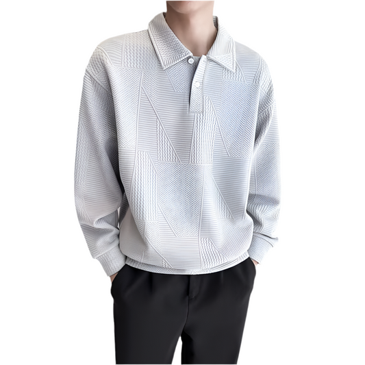 Men's ÉlanForm Polo-Knit Sweater