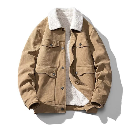Men's Sherpa Corduroy Coat