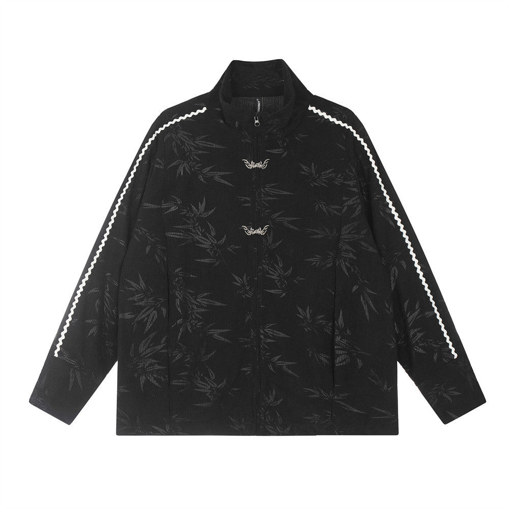 Men's Midnight Bamboo Leaf Jacket