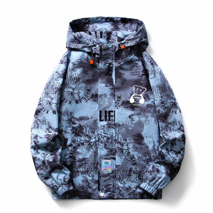 Men's Inked Bear Coat