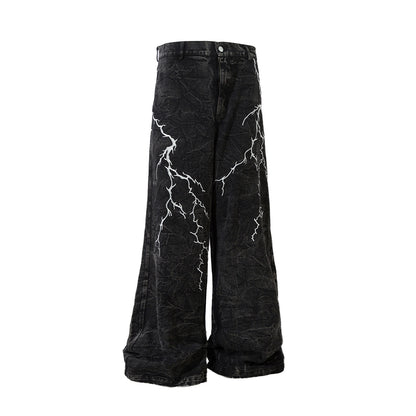 Men's VoltWave Wide-Leg Jeans