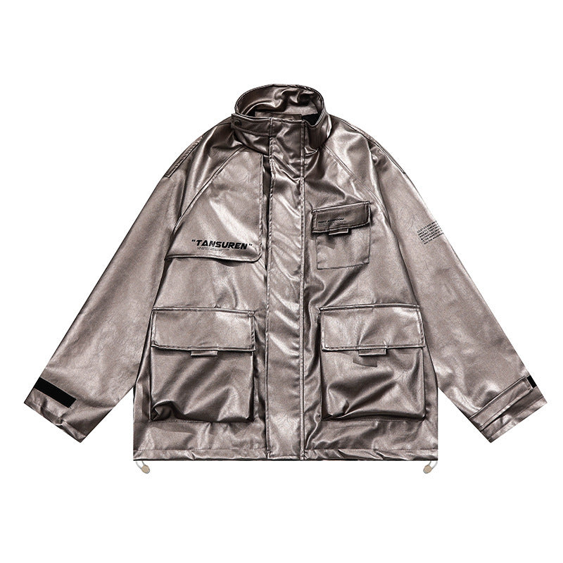 Men's Champagne Tactical Jacket