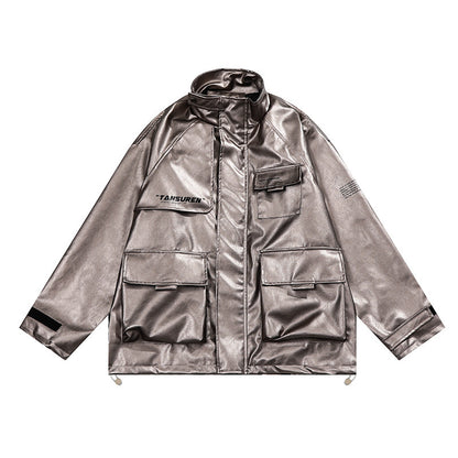 Men's Champagne Tactical Jacket