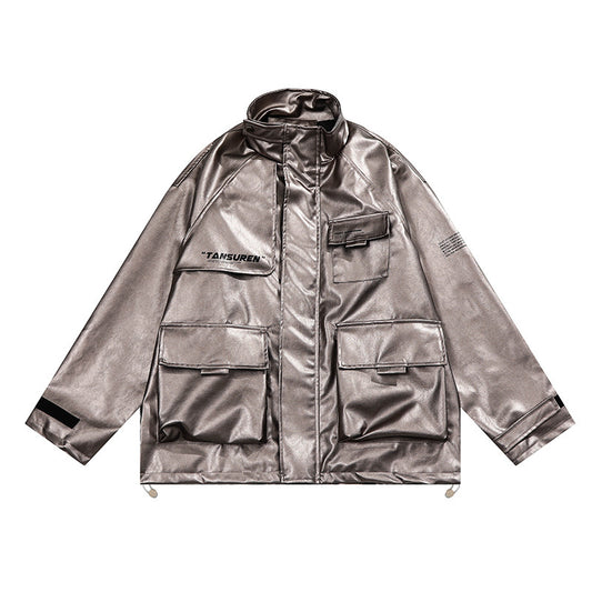 Men's Champagne Tactical Jacket