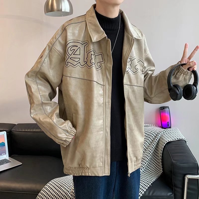 Men's Venom Drip PU Jacket