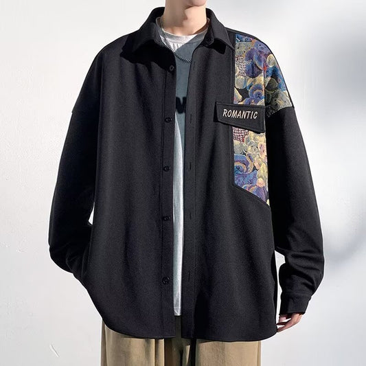 Men's PatchLane Casual Workwear Shirt